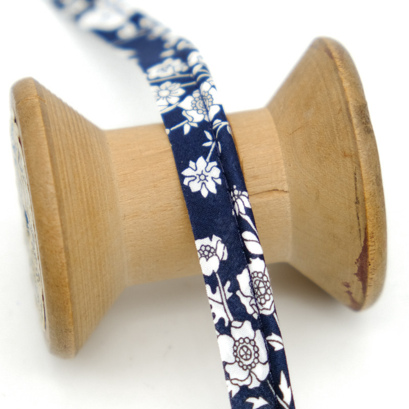 Liberty Fabrics Summer Blue Piping - Maison Klem